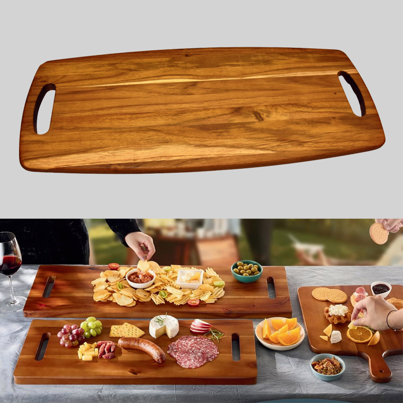 Acacia charcuterie board
