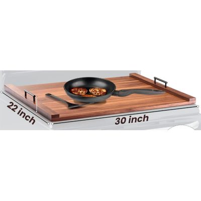 Acacia Stove Top Covers For Electric Stove