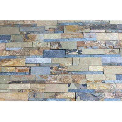 Rustic Stacked Stone Panel 6″x24″