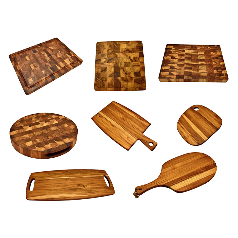 Teak wood charcuterie boards