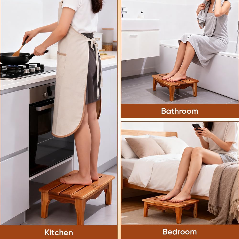Wooden Poop Stool For Adults 3