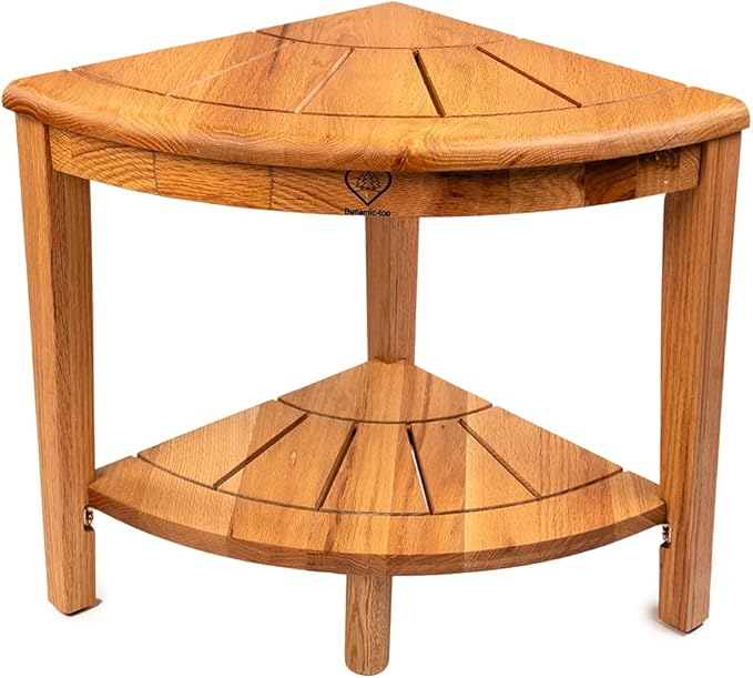 Shower Bench With Shelf & Handles 08